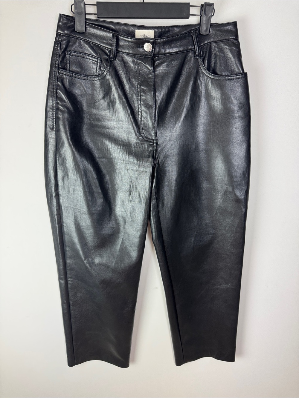 Wilfred Faux Leather Pants - Women's 8